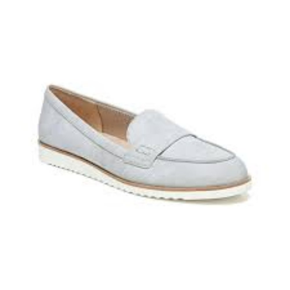 NEW LIFE STRIDE WOMEN'S ZEE SLIP ON LOAFERS GRAY 11M
